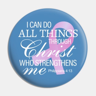 Inspiring Bible Verse Breast Cancer Awareness Pin