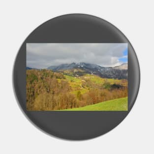 Landscape Near Cerkno, Slovenia Pin