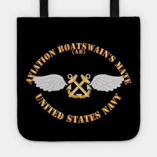 POCKET - Aviation Boatswain's Mate - Gold Anchor w Txt Tote