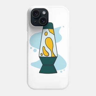 Lava lamp - Blue Phone Case