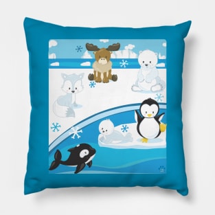 Arctic Friends Pillow