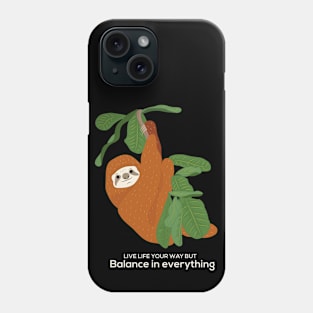 Sloth Phone Case