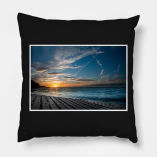 Sheringham beach Pillow
