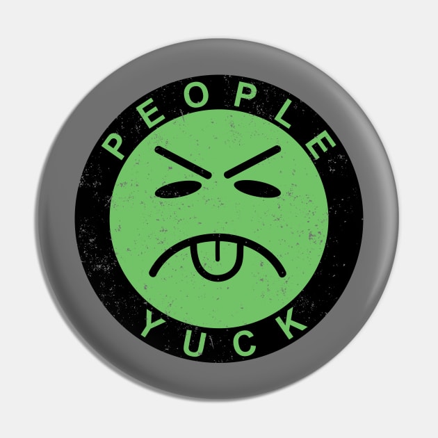 People Are Yucky Pin by katiestack.art