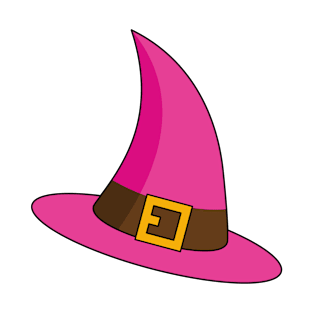 Pink Witch Hat T-Shirt