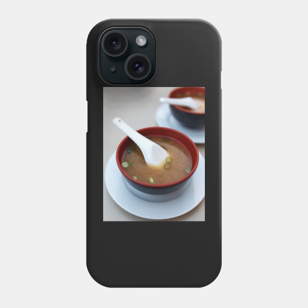 Miso soup bowls Phone Case by naturalis