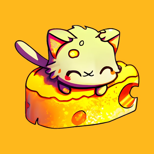 Not only mouse loves cheese by Meowsiful
