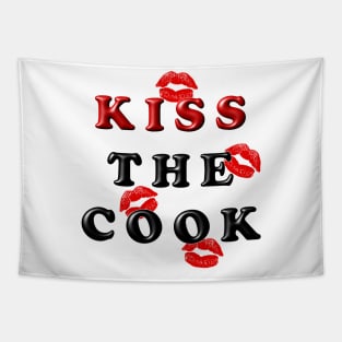 Kiss The Cook Tapestry