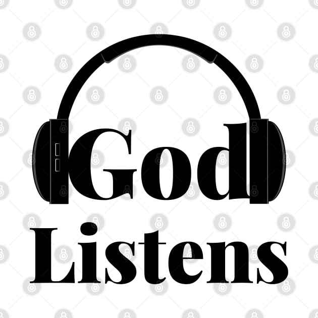 God Listens by Claudia Williams Apparel