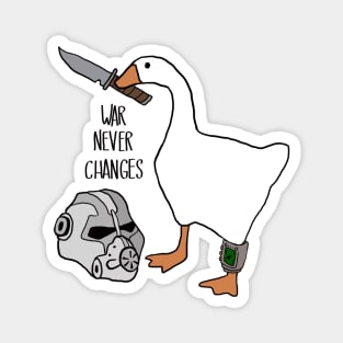 War Never Changes Magnet