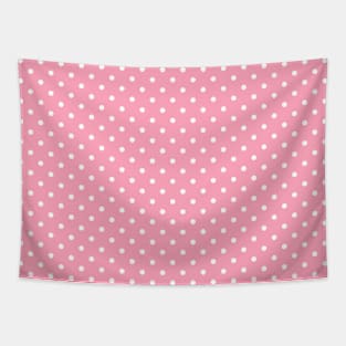 Pink Polka-dots Tapestry