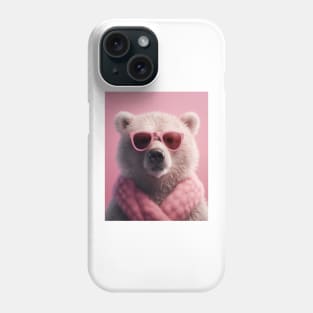 Pink Teddy Bear Phone Case