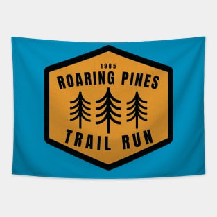 Vintage 1985 Roaring Pines Fun Run Tapestry