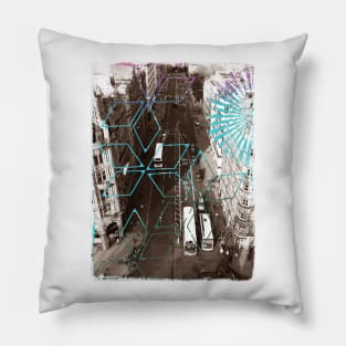 City Street Pillow