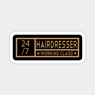 Hairdresser Job Tittle Magnet