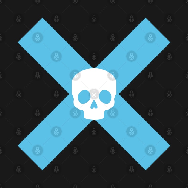 Love Death and Robots Crossbones - Zima Blue by PosterpartyCo