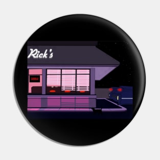 Late night at the diner Pin