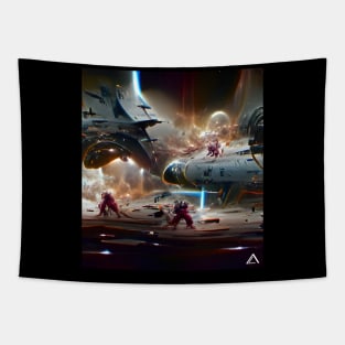 A War in Space Tapestry