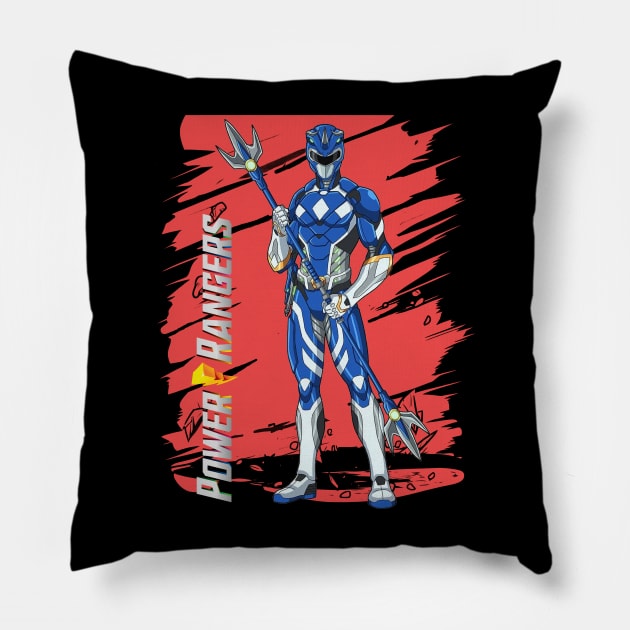 Power Ranger Legacy Icons Of Heroism Pillow by RonaldEpperlyPrice