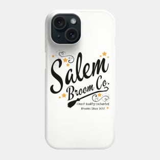 Funny Halloween Salem Broom Company Witch Costume Phone Case