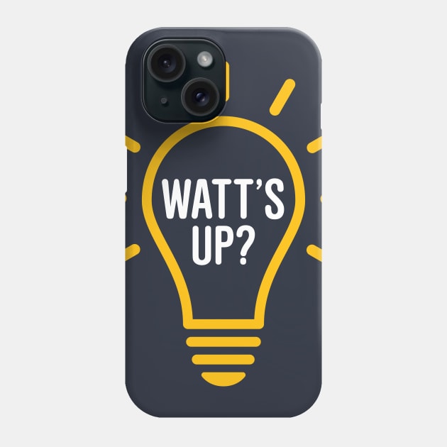 Watt’s Up? Phone Case by oddmatter