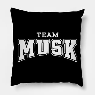 Team Musk Supporter Pillow