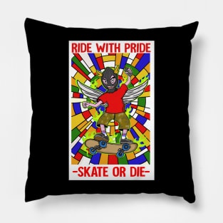 SKATE OR DIE Pillow