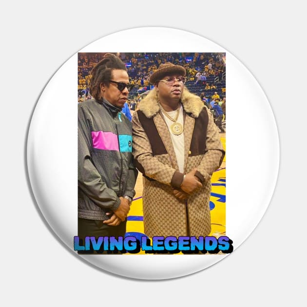 Hip-Hop Legends E-40 & Jay Z Pin by GRIND