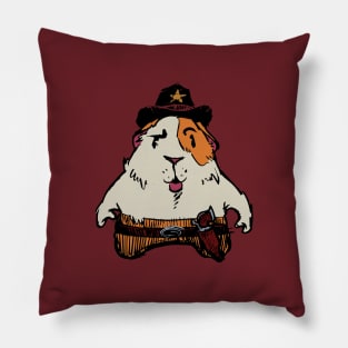 Cowboy Guinea Pig Pillow