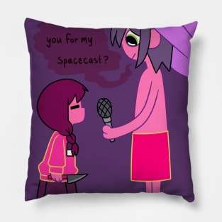 Can I Interview You For My Spacecast? Pillow