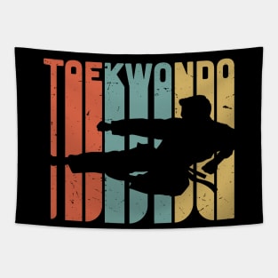 Retro taekwondo / taekwondo lover gift idea / taekwondo fan present / martial arts Tapestry