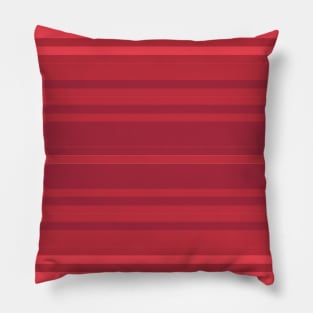 Yellow Orange hot Pink Gradient Stripes Pillow