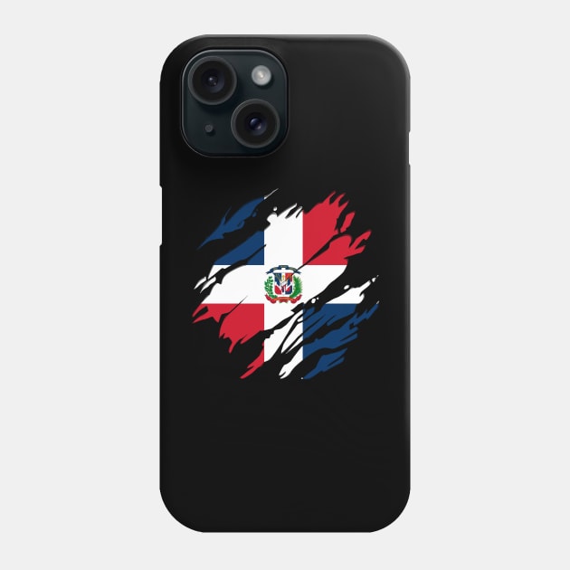 Proud Dominicana Flag, Republica dominicana gift heritage, Dominican girl Boy Friend dominicano Phone Case by JayD World