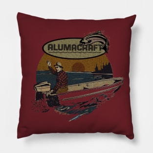 Vintage Alumacraft boats USA Pillow