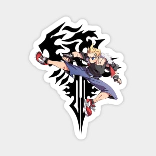 FF8 Zell Logo Negro Magnet