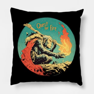 Quest for Fire Iron Maiden monkey Pillow