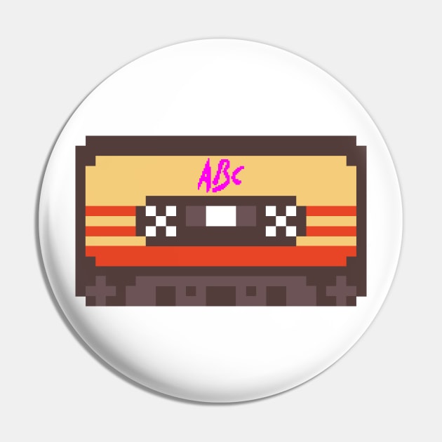 ABC 8bit cassette Pin by terilittleberids