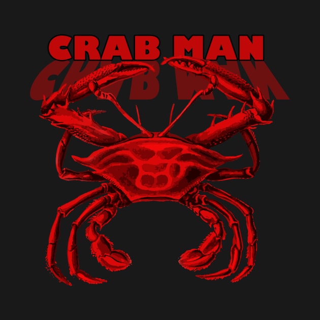 Crab man by gum&boom