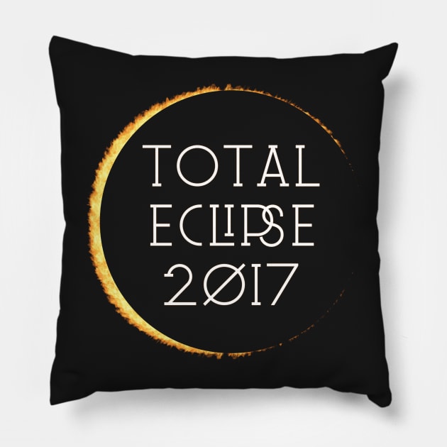 Total Solar Eclipse Shirt Pillow by Nonstop Shirts