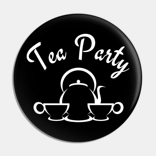 Tea Party Pin by FromBerlinGift