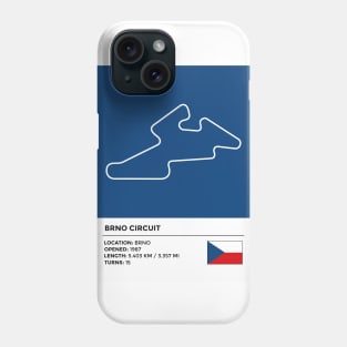 Brno Circuit [info] Phone Case