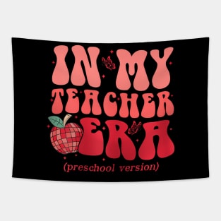 In My Teacher Era Preschool Version Back To School Groovy Tapestry