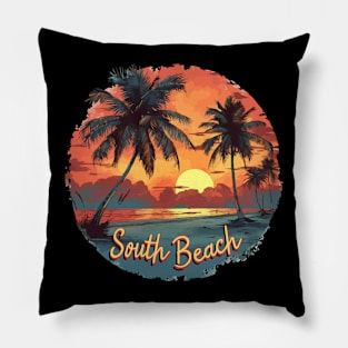 Miami - South Beach Pillow