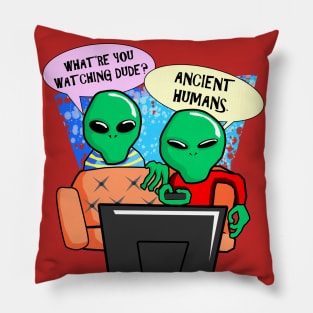 43 Ancient Humans Pillow