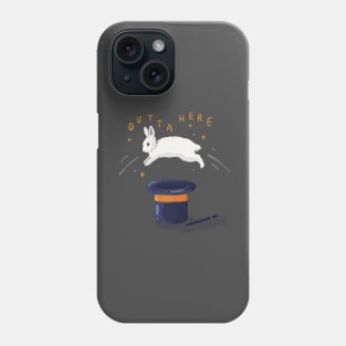 Outta Here Bun Phone Case