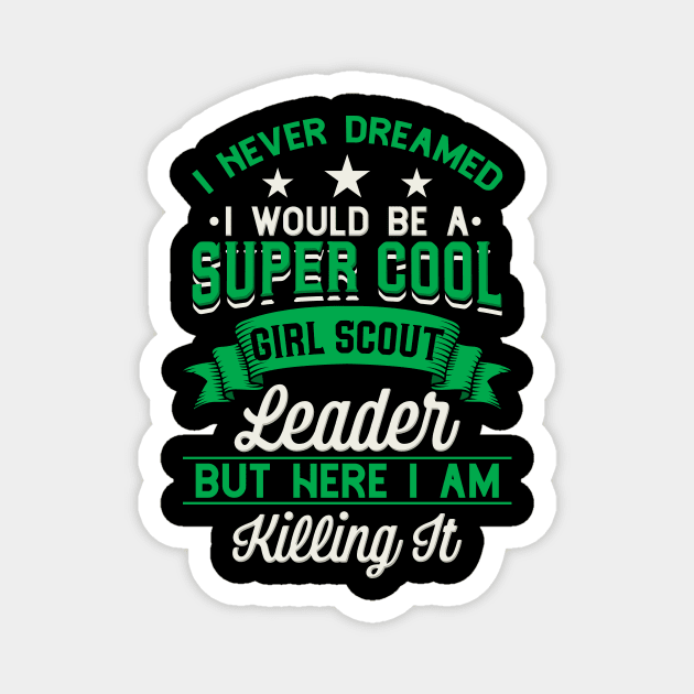 Girl Scout Leader Magnet by Shiva121