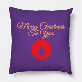 Merry Christmas Pillow