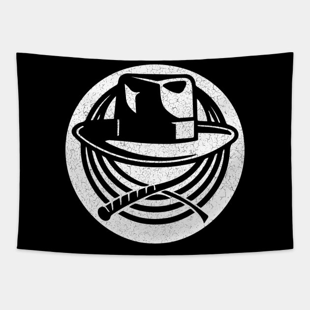 Indiana Jones - Hat and Whip Tapestry by Barn Shirt USA