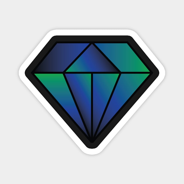 Shine Bright Like a Diamond Magnet by TRNCreative