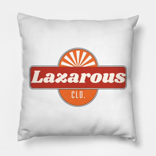 lazarous clothing Pillow by lazarous